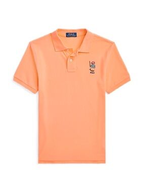 Polo bear Ralph Lauren cotton Polo Shirt with Embroidered Bear